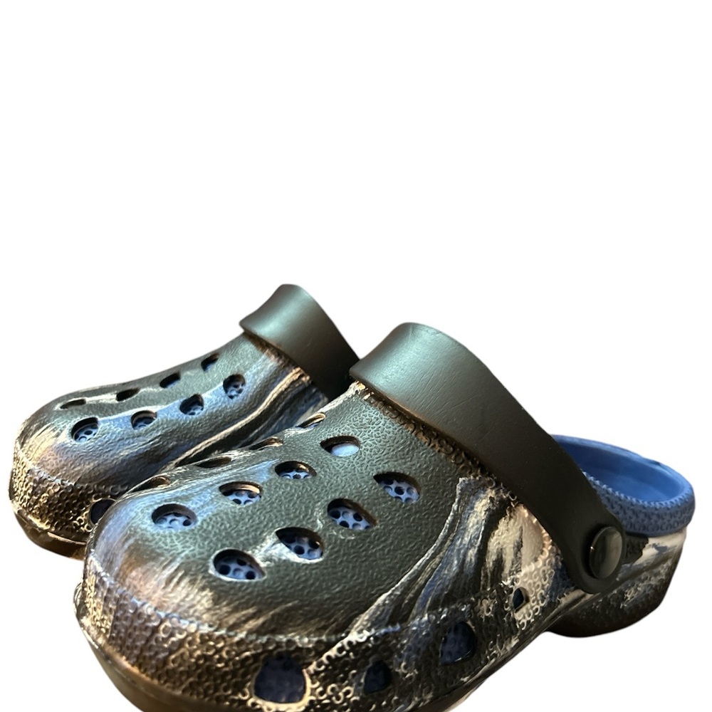 New Boys Navy  Swirl Water Shoes New